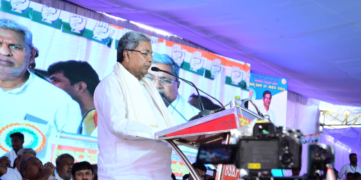 Siddaramaiah cited age-related issues and distance as reasons to not contest from Badami during this year's Assembly elections. (Siddaramaiah/Twitter)