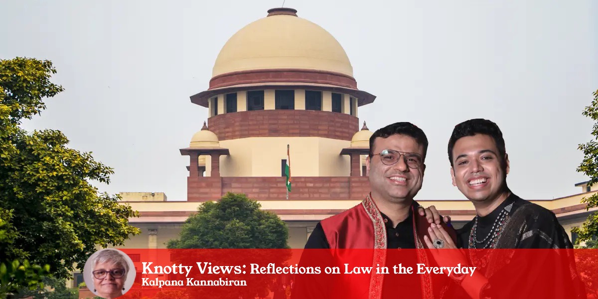 Supriyo Chakraborty and Abhay Dang from Hyderabad, who got married in December 2021, have sought recognition for same sex-marriages in the Supreme Court of India Supriyo Chakraborty and Abhay Dang from Hyderabad, who got married in December 2021, have sought recognition for same sex-marriages in the Supreme Court of India