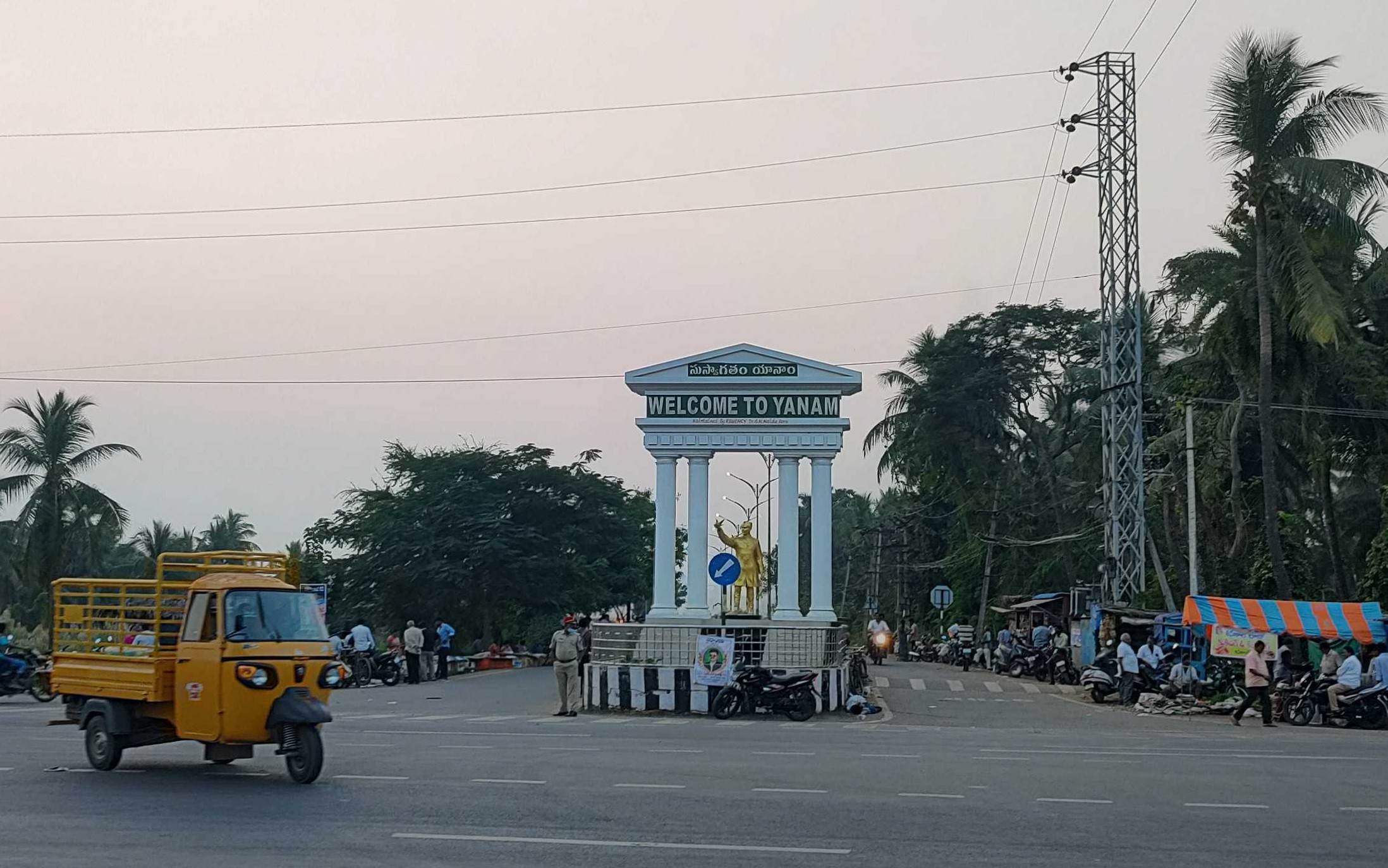 Yanam UT has around 50 Telugu-speaking French families, who vote in France's Presidential elections.