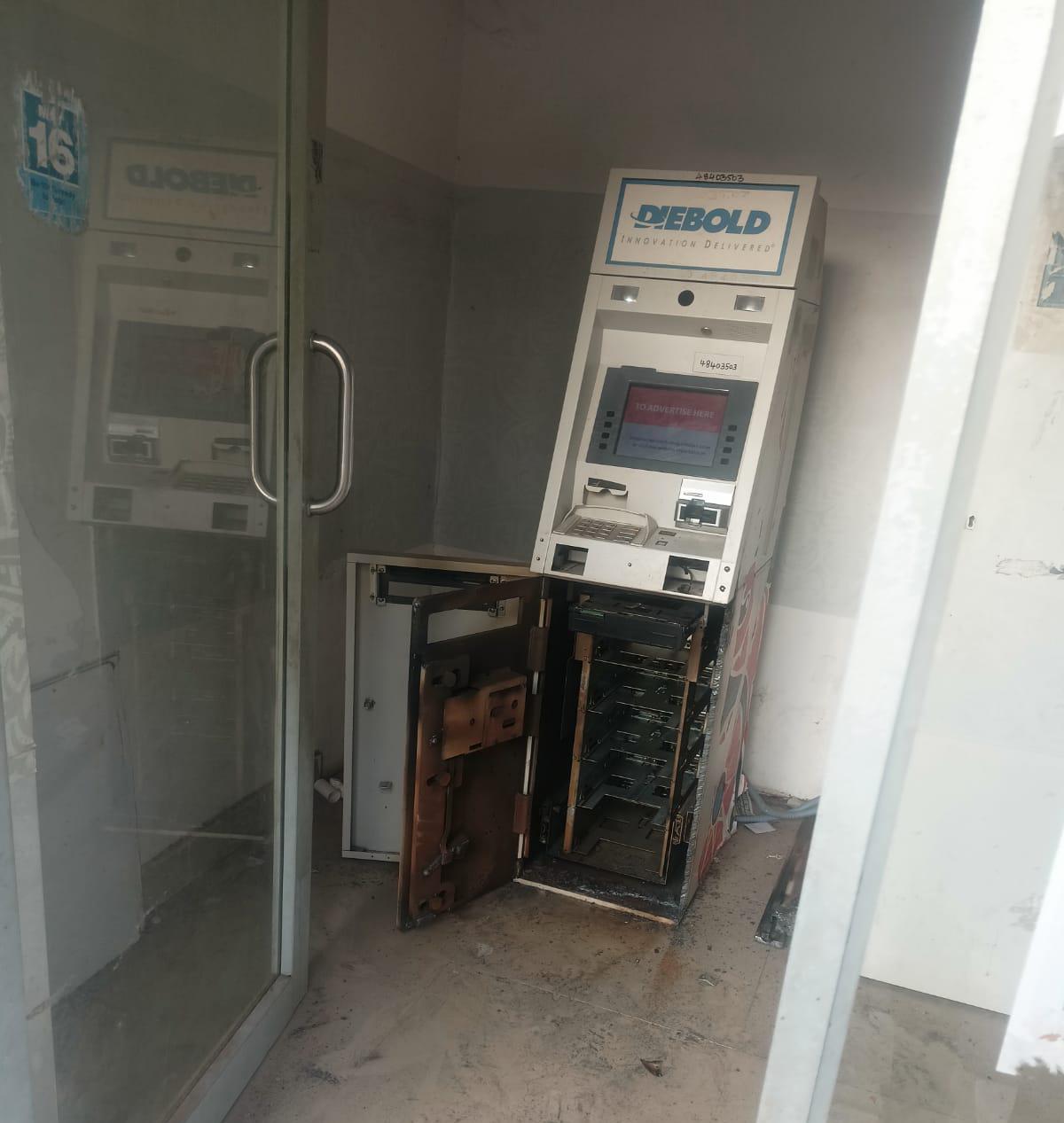 ATM robbery Tiruvannamalai