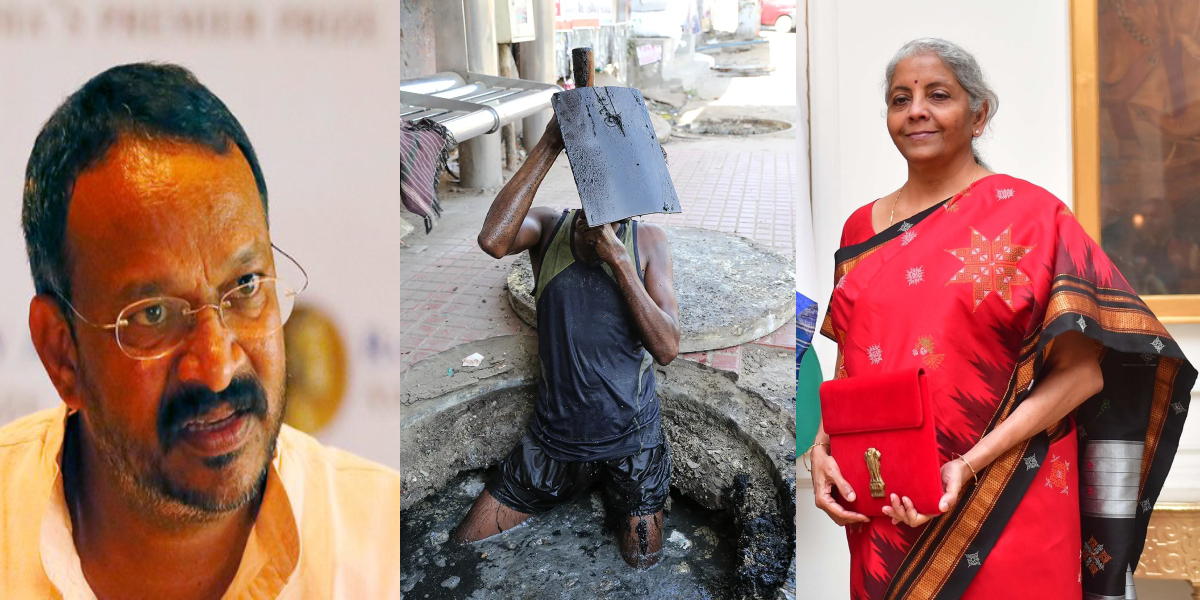 Bezwada Wilson on Nirmala Sitharaman's 'manhole to machine mode'