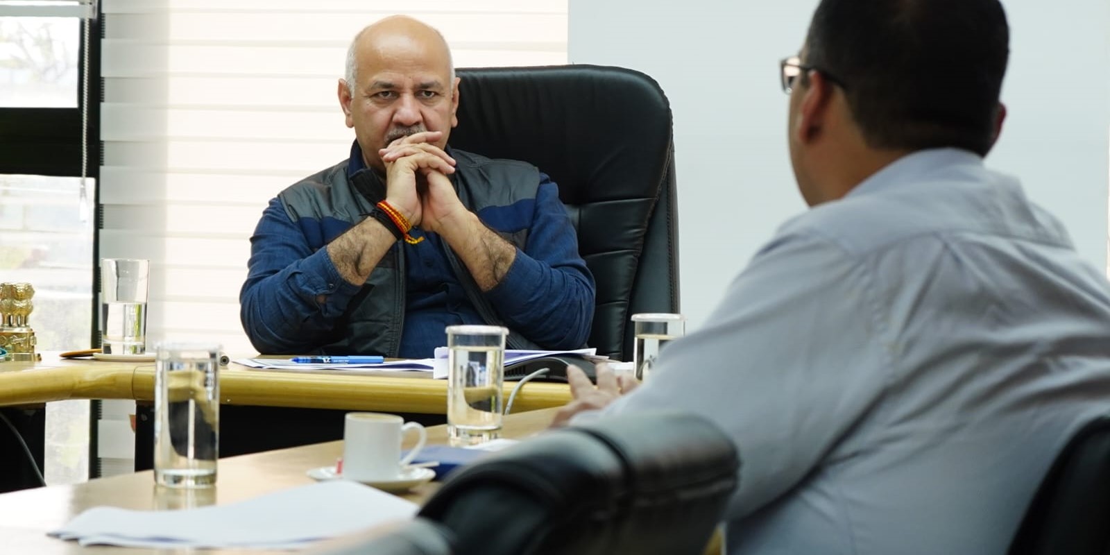 Delhi Deputy Chief Minister Manish Sisodia. (msisodia/Twitter) The CBI's plea was opposed by Sisodia's lawyer who said the inefficiency of the agency to complete the probe cannot be ground for remand. (Twitter)