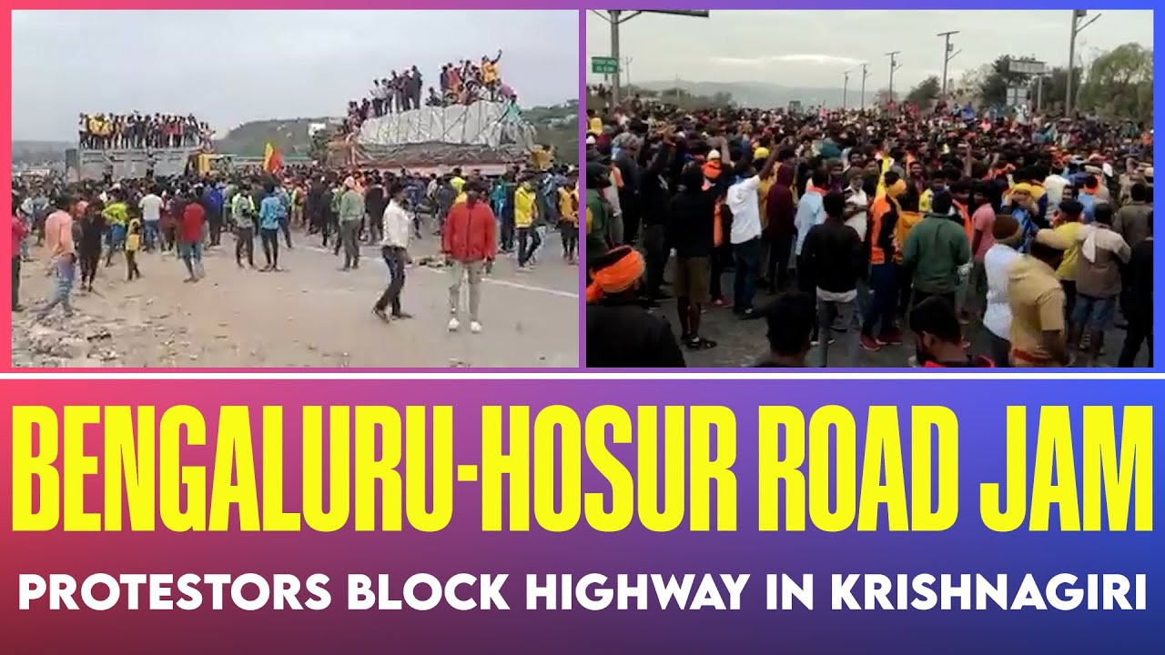 traffic jam Bengaluru-Hosur Road