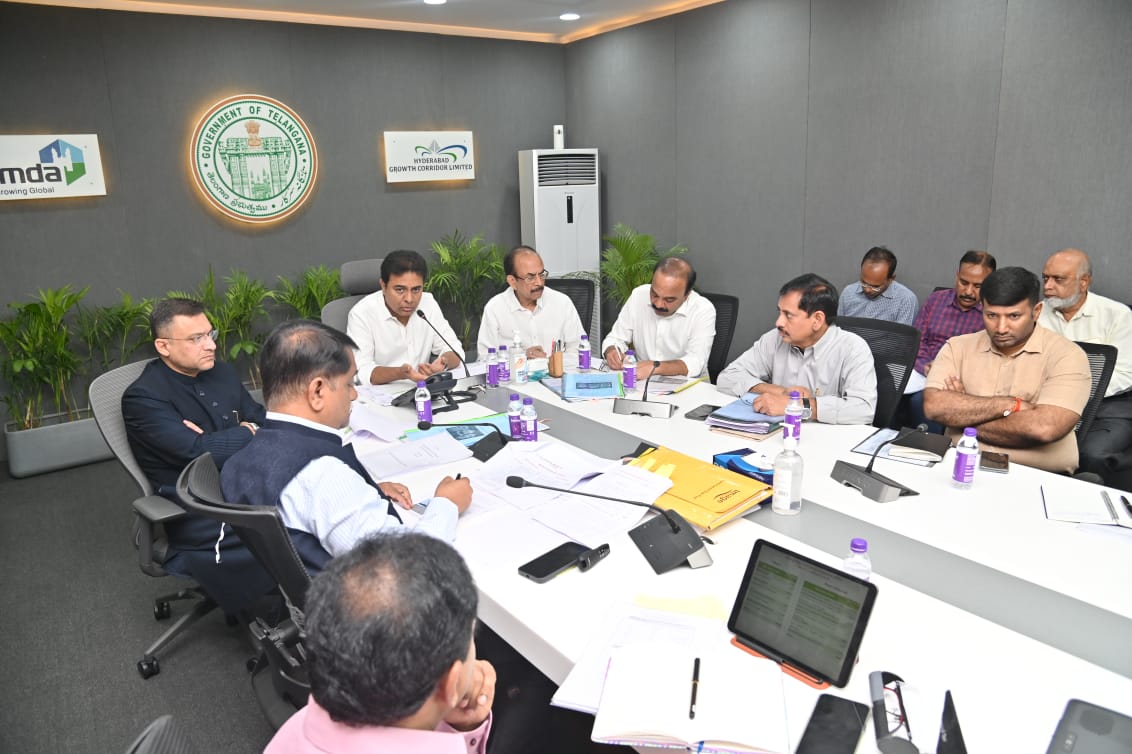 KTR meets Akbaruddin Owaisi for development of old city in Hyderabad KTR and Akbaruddin Owaisi reviews the development plans of the old city of Hyderabad.
