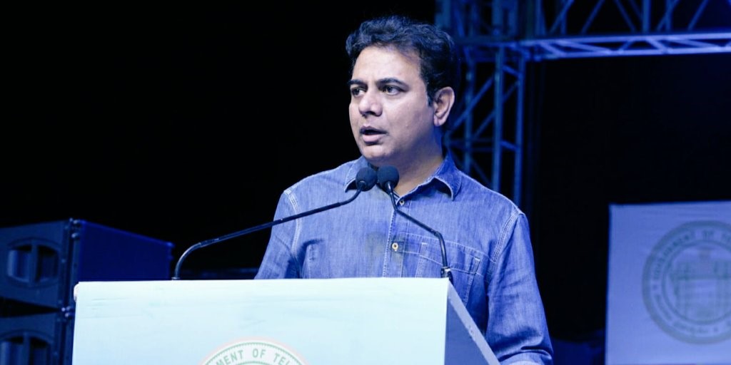 KTR Telangana minister KT Rama Rao. (Supplied)