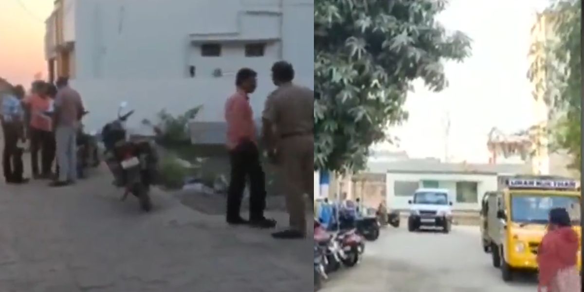 NIA conducts raids in Tamil Nadu. (Screengrab) NIA Raids