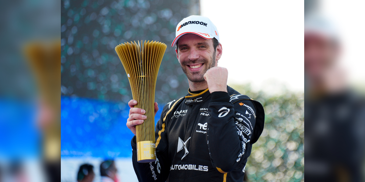 Jean Eric Vergne wins Hyderabad E Prix Jean Eric Vergne wins Hyderabad E Prix
