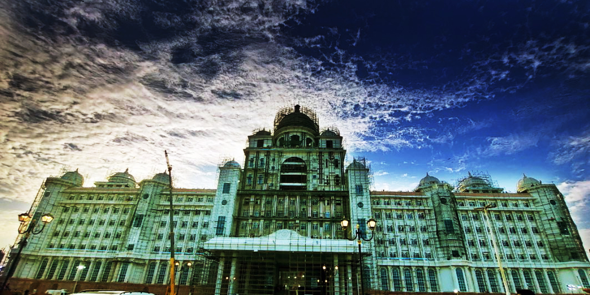 Telangana secretariat dome