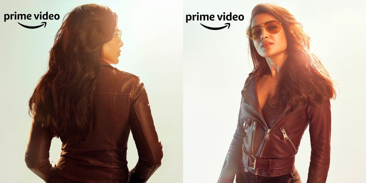 Samantha’s look from Citadel released by Prime video. (Twitter) Samantha Citadel series