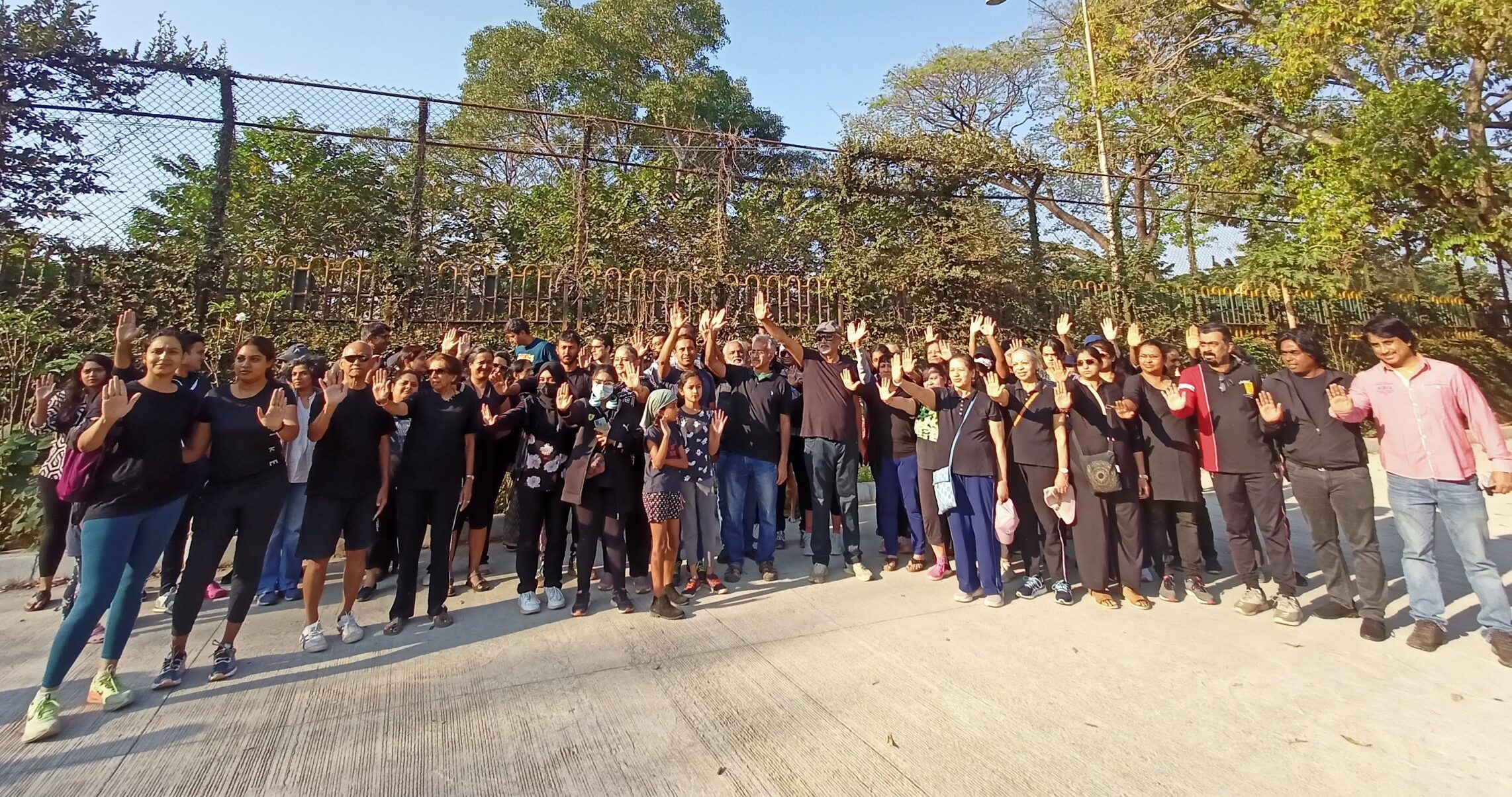 Residents show of support to Save Sankey.