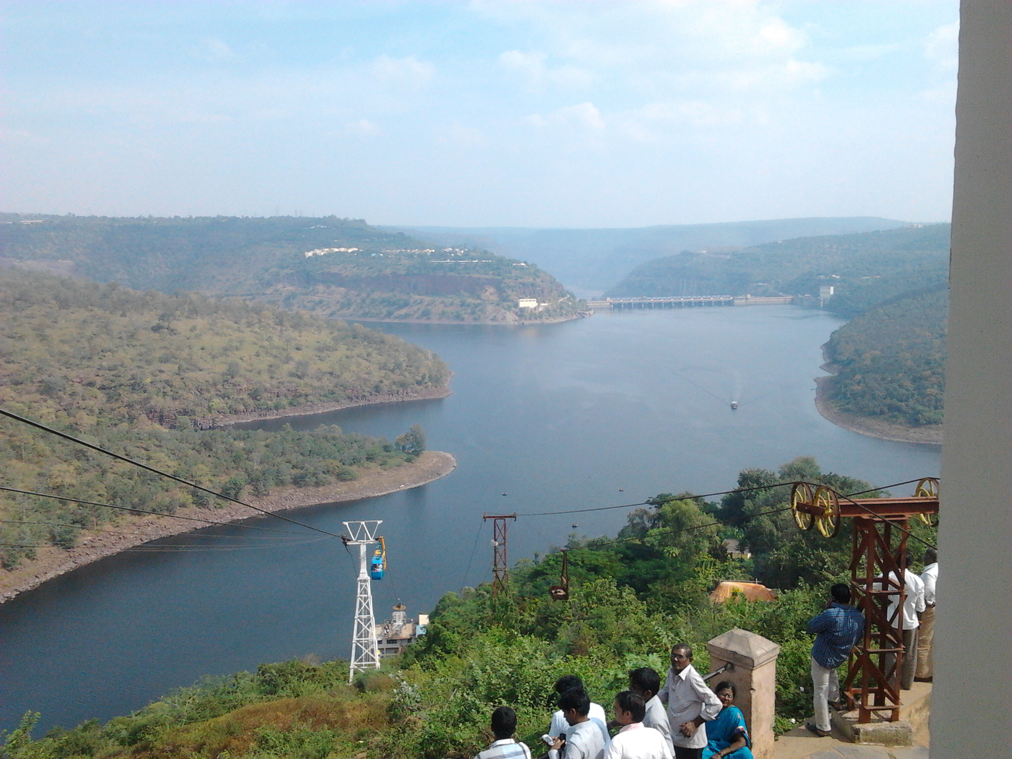Srisailam_Dam_and_River_Krishna Krishna river water sharing dispute
