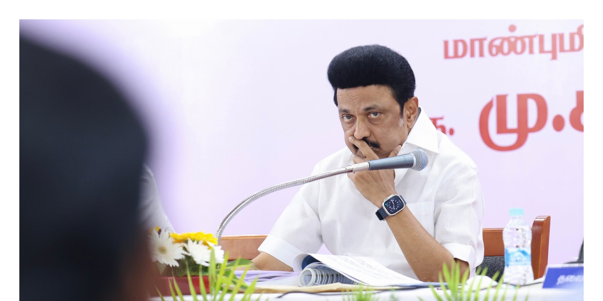 Tamil Nadu Chief Minister MK Stalin. (mkstalin/Twitter) Stalin relief measures for Cauvery farmers