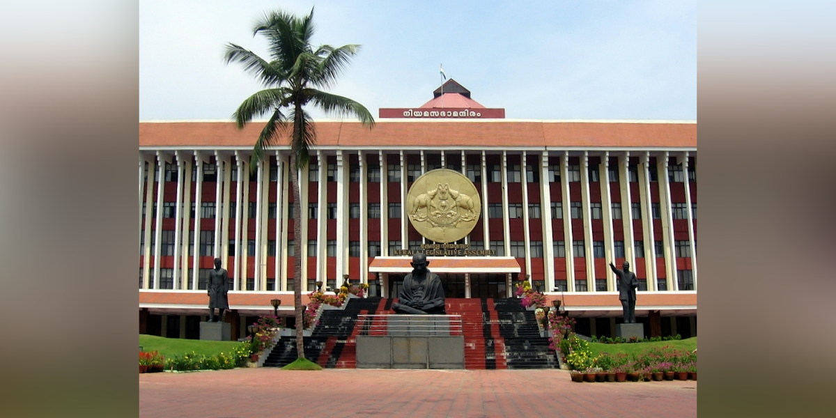 Kerala state Assembly The Congress-led Opposition staged a walkout after Speaker AN Shamseer denied permission to take up the matter for discussion during zero hour. (Wikimedia Commons)