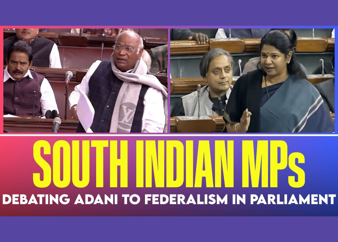 Adani issue parliament