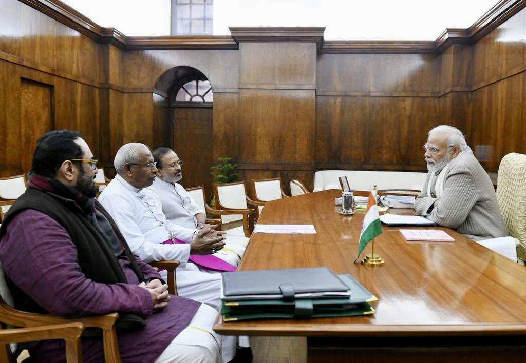 Modi Bishop BJP inroads into Kerala Christians