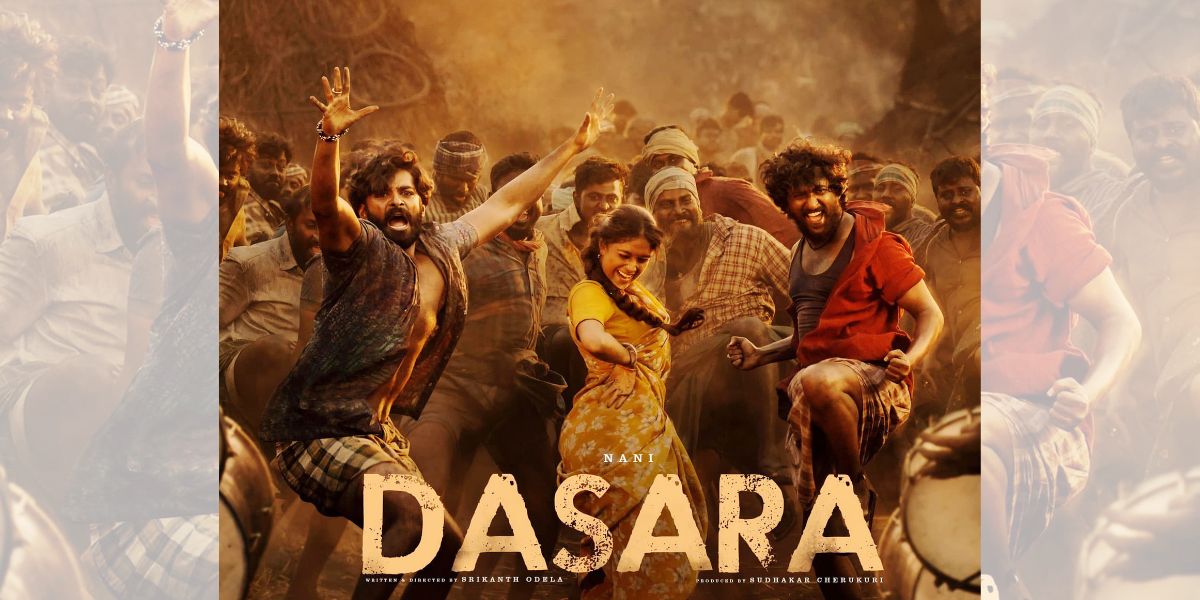 Dasara movie poster. (Twitter) Dasara movie poster. (Twitter)