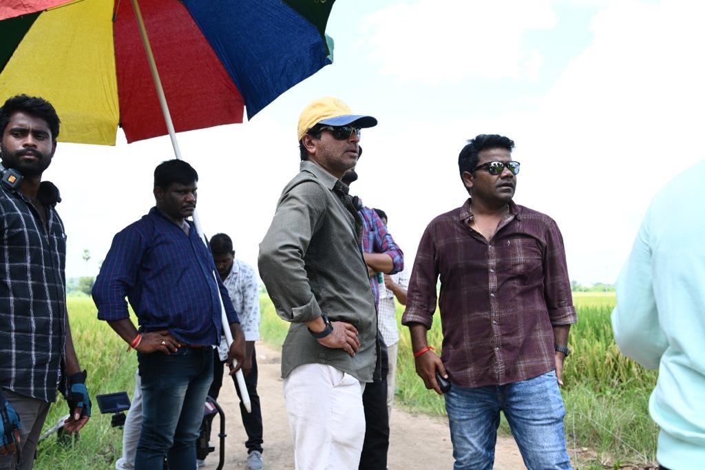 on the sets of balagam