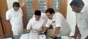 IUML's Kerala unit president Panakkad Sayyid Sadiq Ali Shihab Thangal. Photo: Najeeb Shah.