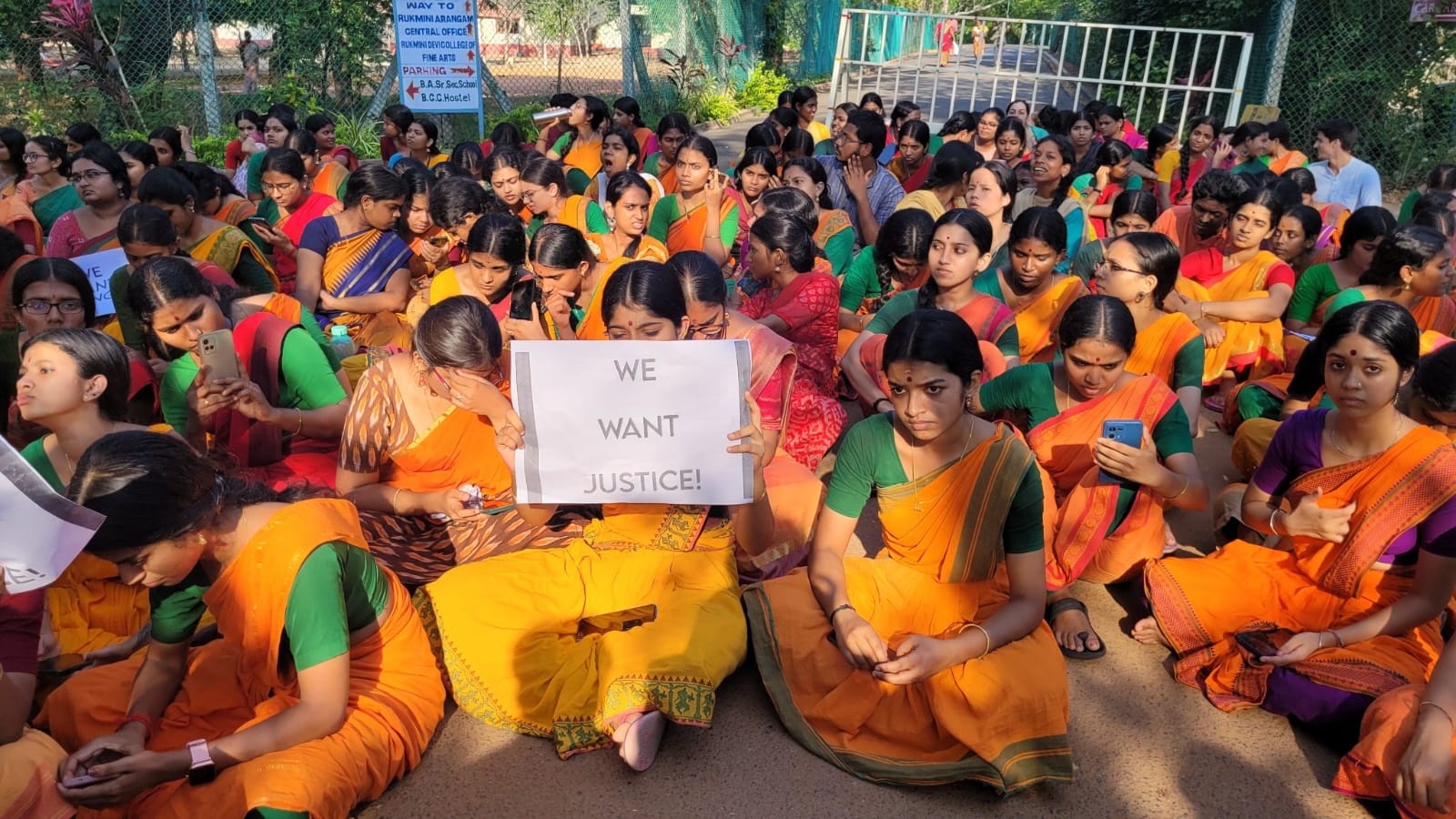 Kalakshetra Protest Kalakshetra sexual harassment case