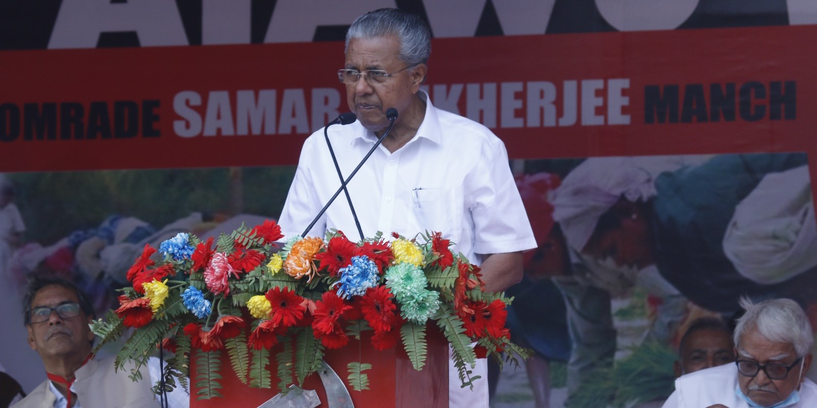 Kerala Chief Minister Pinarayi Vijayan. (Twitter) Pinarayi Vijayan tweet