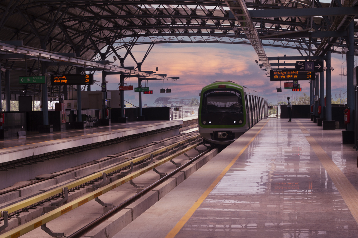 Bengaluru Bengaluru City Metro Station. (iStock)