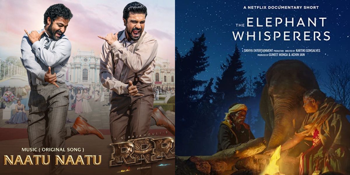 ‘Nattu Nattu’ from RRR and The Elephant Whisperers win Oscars 2023. (Twitter) Indian Oscar winners