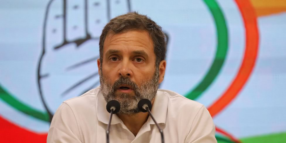 Rahul Gandhi was disqualified from the Lok Sabha after a court in Gujarat's Surat convicted him in a 2019 defamation case.(Supplied)