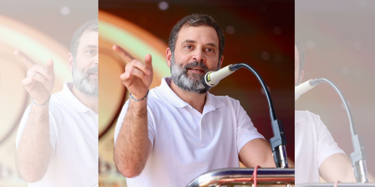 Rahul Gandhi speaking at an event in Wayanad. (Twitter) Rahul Gandhi speaking at an event in Wayanad. (X)