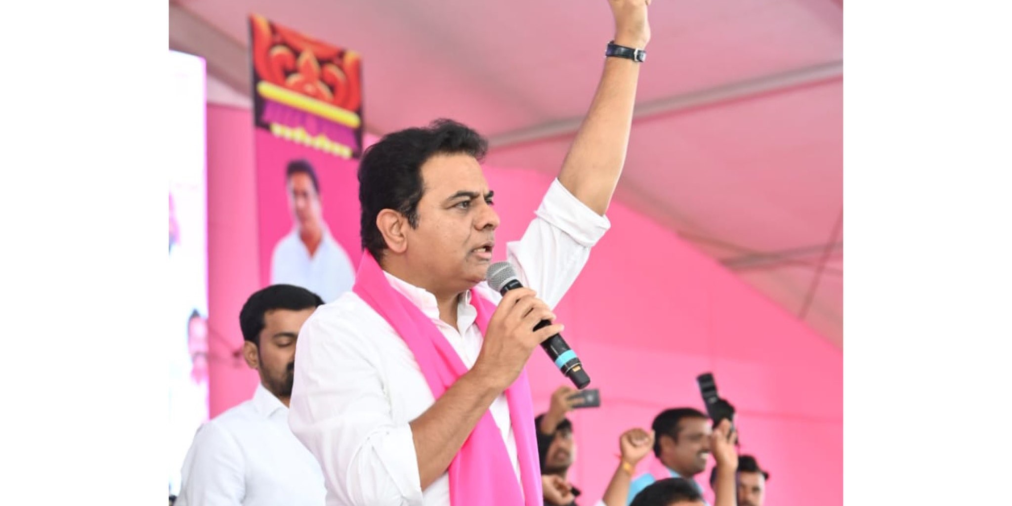 Telangana IT Minister KT Rama Rao. (Twitter) Hyderabad liberation day KTR