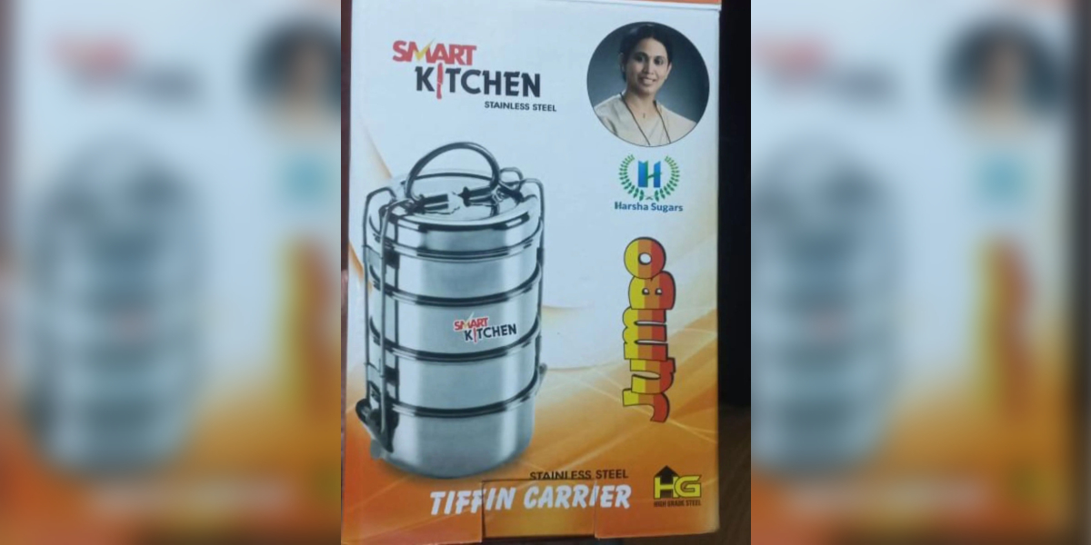 Belagavi Rural MLA Laxmi Hebbalkar reportedly distributed utensils to voters in her Assembly constituency in December last year. (Supplied)