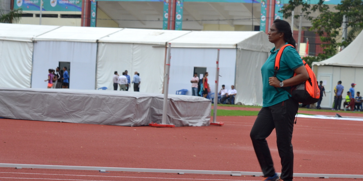 PT Usha PT Usha was speaking to reporters in Chennai on the sidelines of the launch of the Little Millennium Kids Marathon. (Wikimedia Commons)