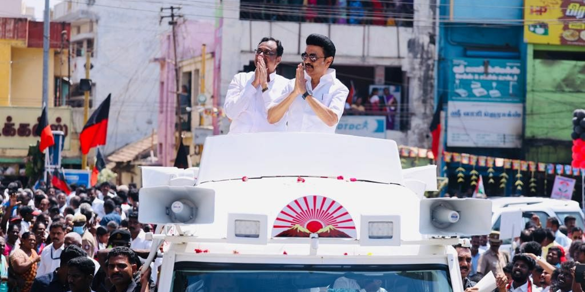 Although the Congress's candidate, EVKS Elangovan's victory has come as a big win for the DMK. (Twitter)