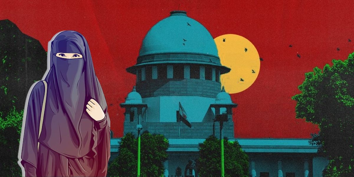 SC to set up three-judge bench to hear plea on allowing hijab-clad students in Karnataka to sit for exams. Supreme court hearing hijab
