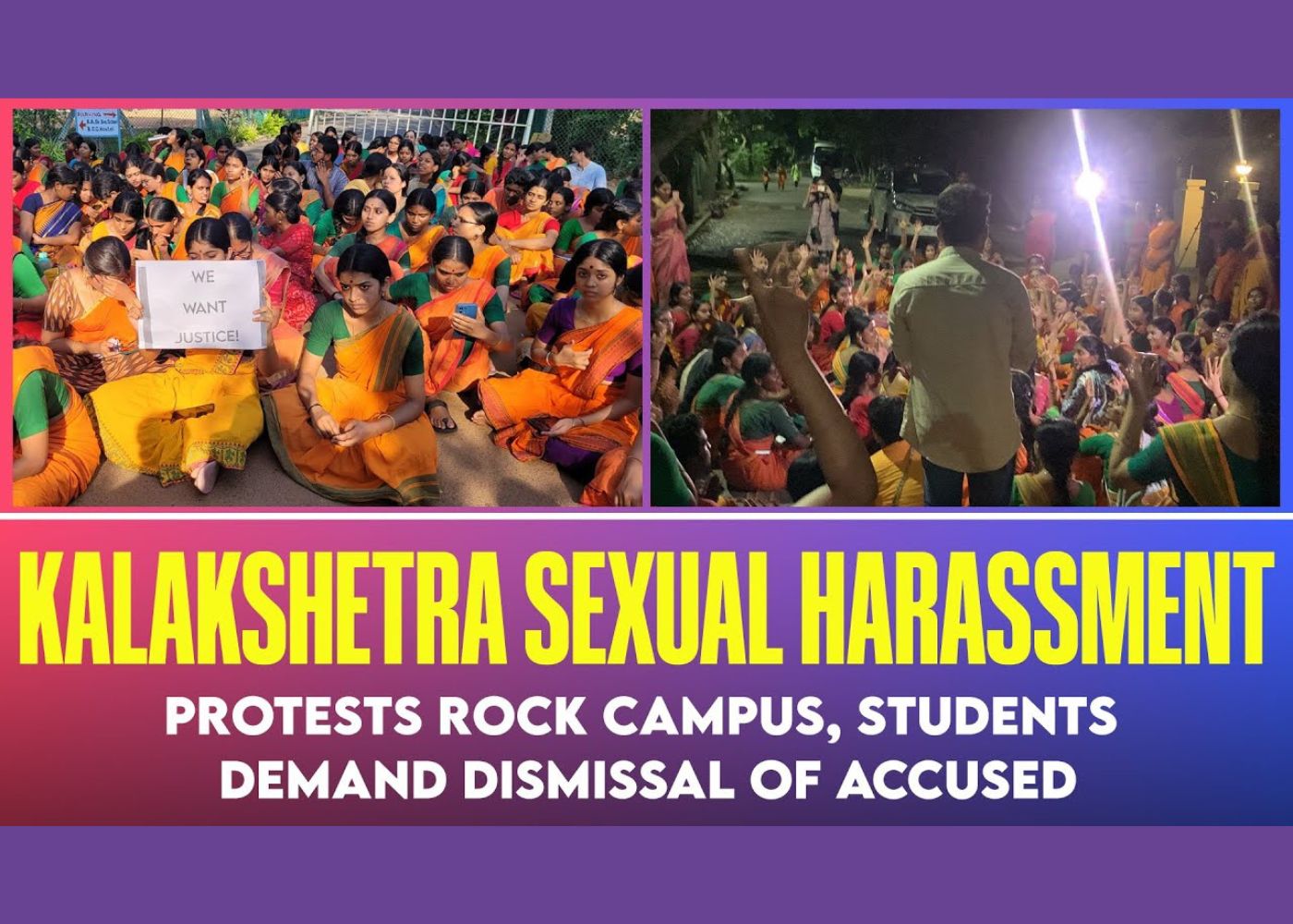 Kalakshetra protest