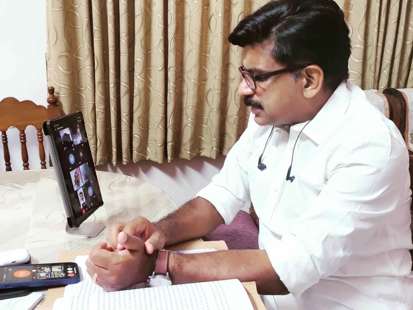 kuzhalnadan Dr Mathew Kuzhalnadan, Congress MLA from Kerala