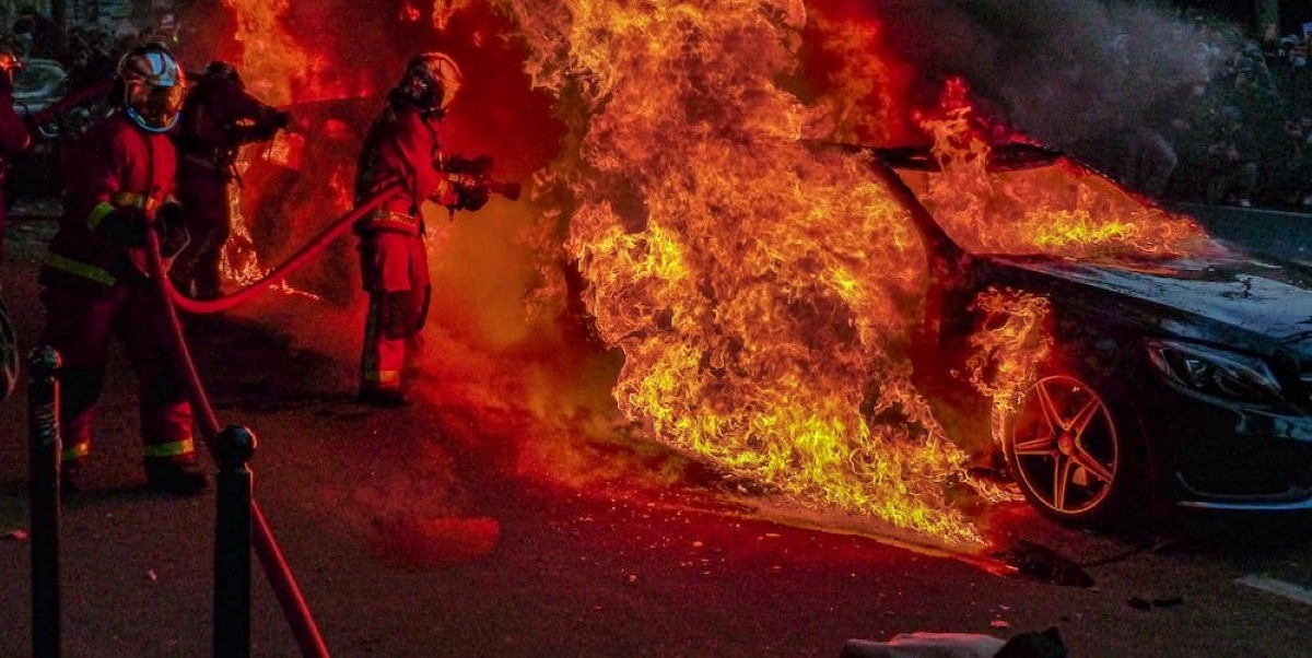 KAAPA accused sets vehicles parked inside police station on fire. Representational Image. (Creative Commons) Valapattanam police station fire