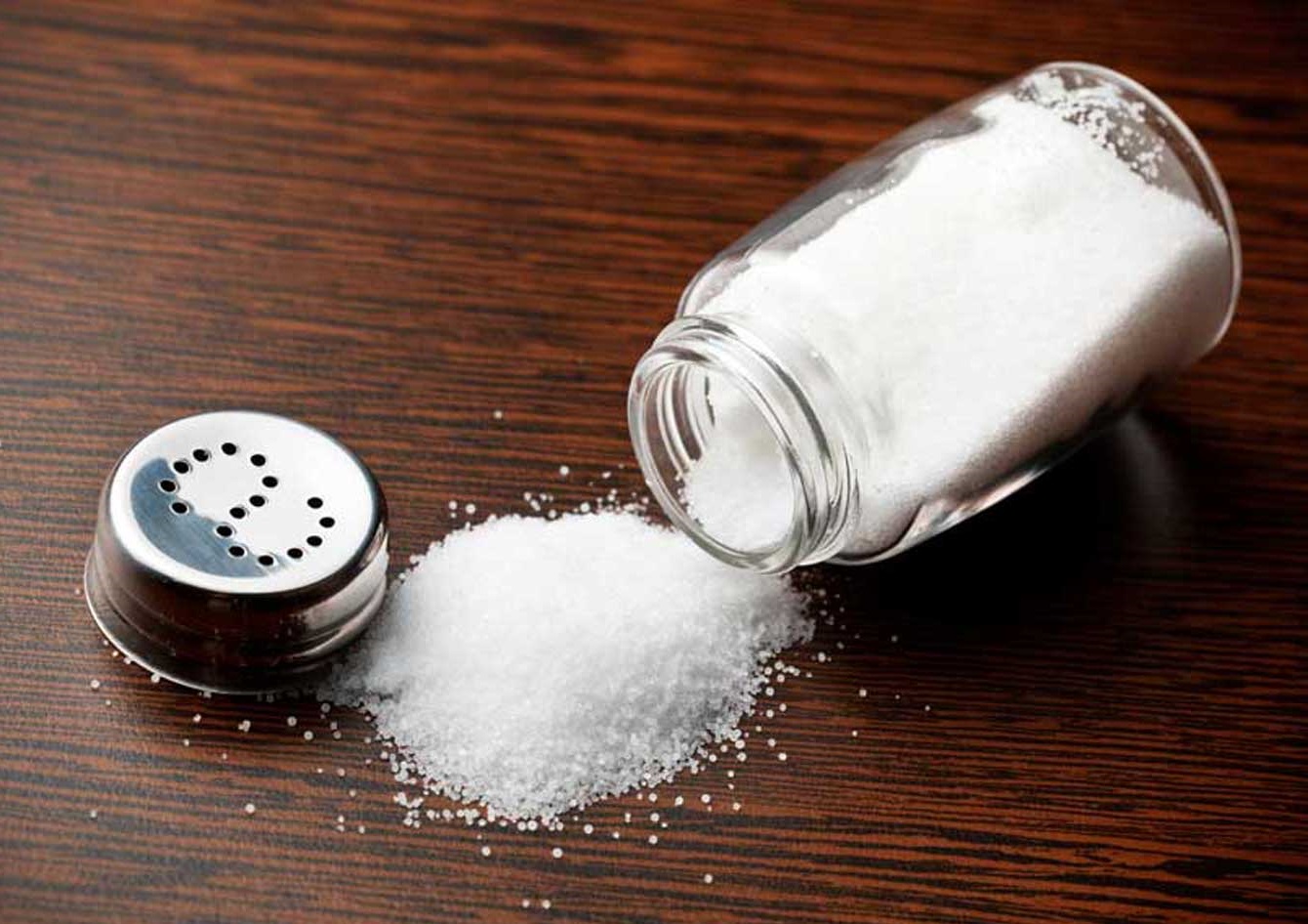 salt How much salt is too much? Is black salt, pink salt better than table salt? We find out! (Wikimedia Commons)