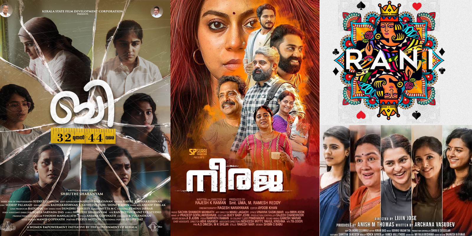 women-centric malayalam films