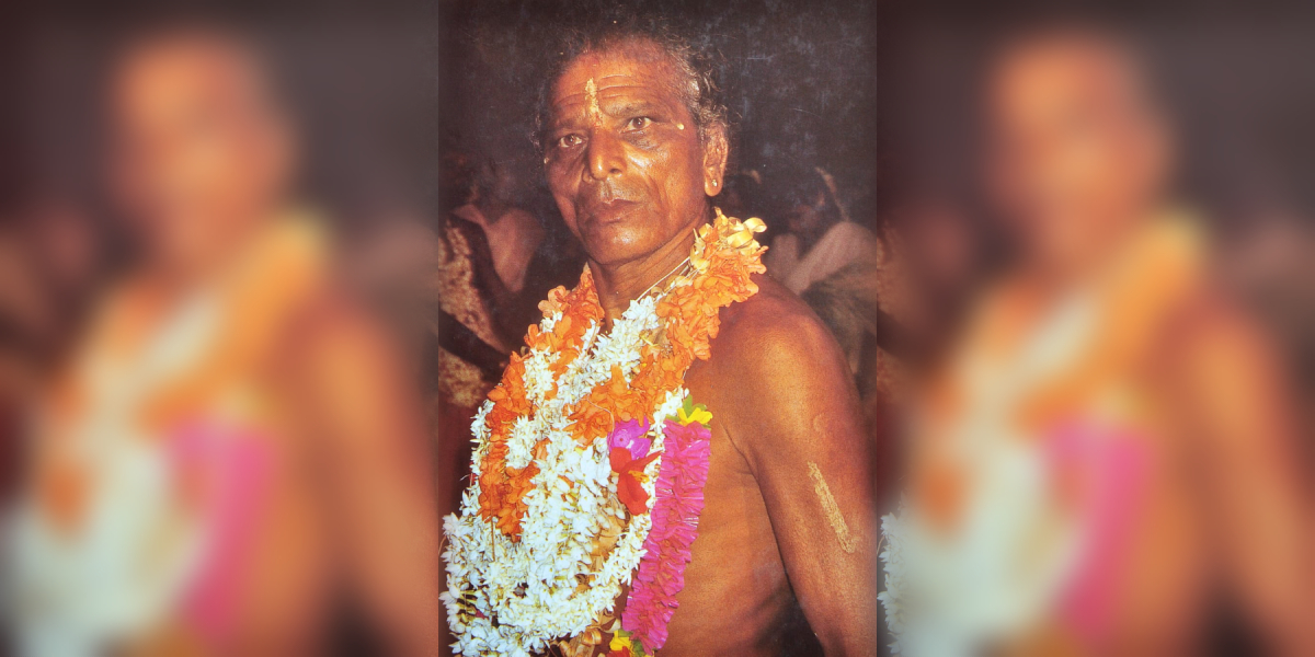 Gopala Naika at the Siri Jaatre Gopala Naika in the Siri Jaatre