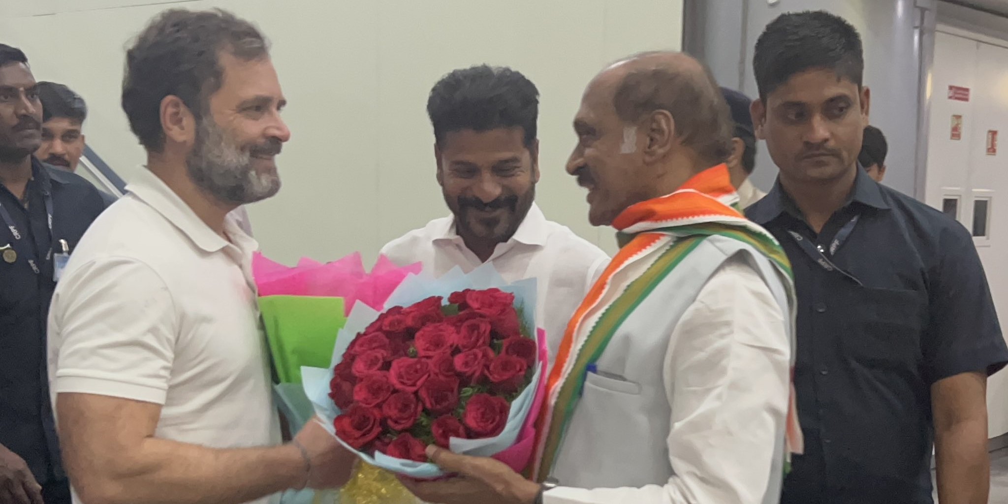 Revanth Reddy protests