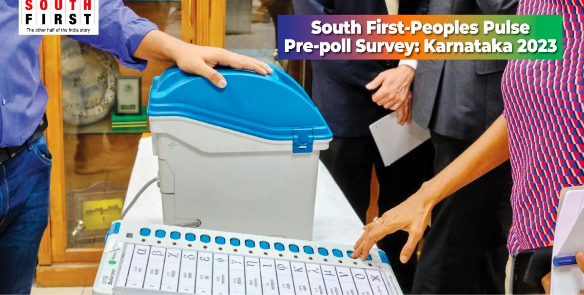 Opinion Poll pic South First Peoples Pulse Pre-poll Survey: Karnataka 2023