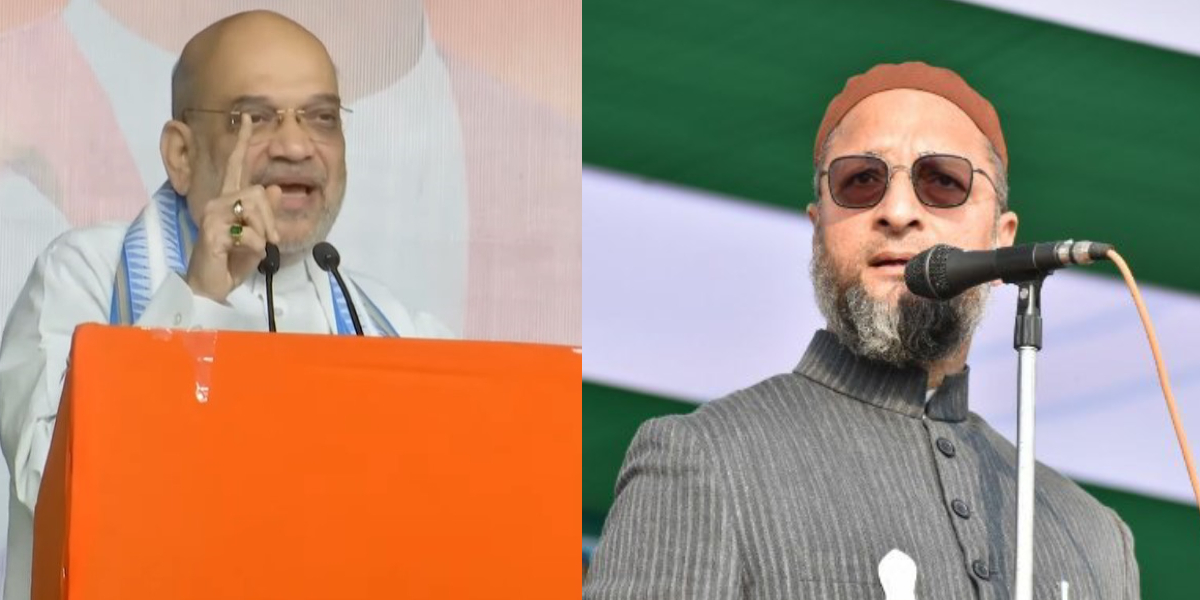 PM talks of reaching out to backward Muslims, Shah is promising to remove their reservation, says Owaisi