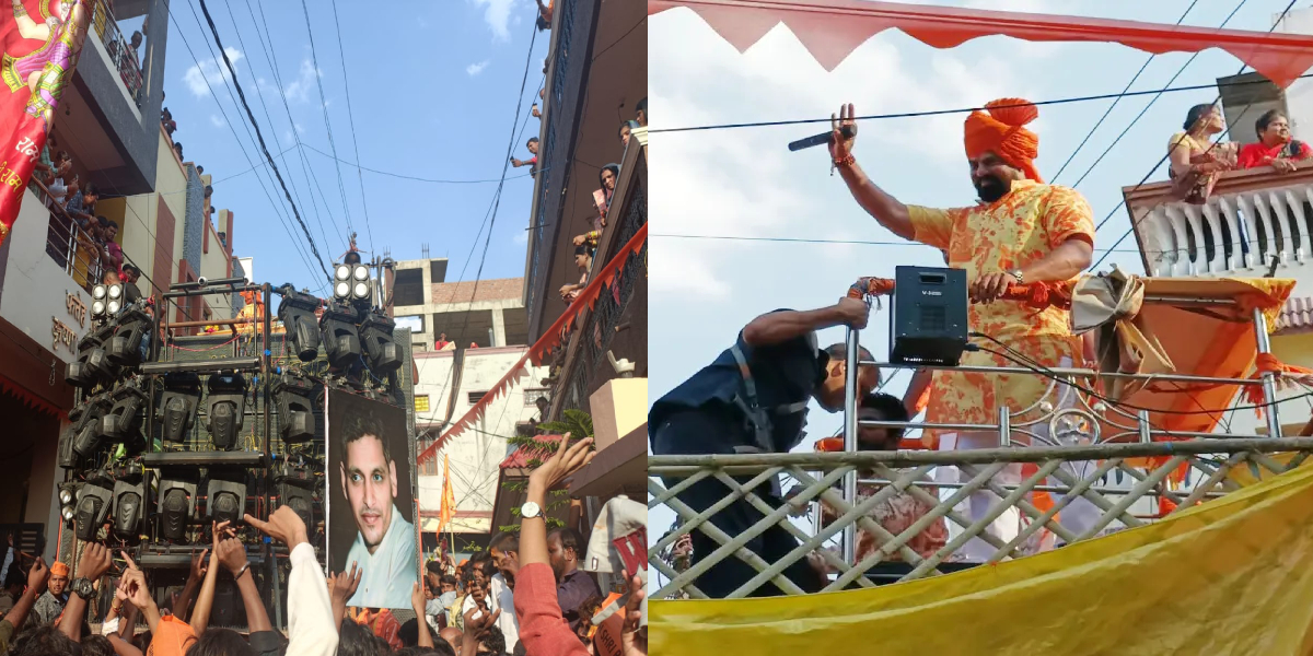 Raja aSingh booked for display of Nathuram Godse poster and call of Akhand Bharat In another case, the police has also filed a suo-moto case against a man for allegedly making derogatory comments about a community and a city-based news channel.