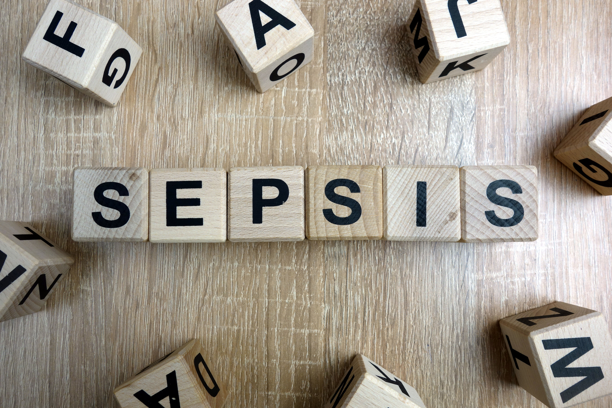 Sepsis word from wooden blocks South First brings you an explainer of what sepsis is and how it can lead to multi-organ failure. (iStockPhoto)