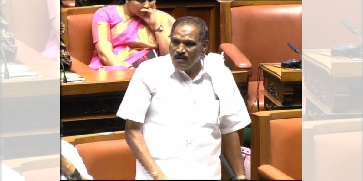 Shivalinge Gowda. (Facebook) Shivalinge Gowda Congress