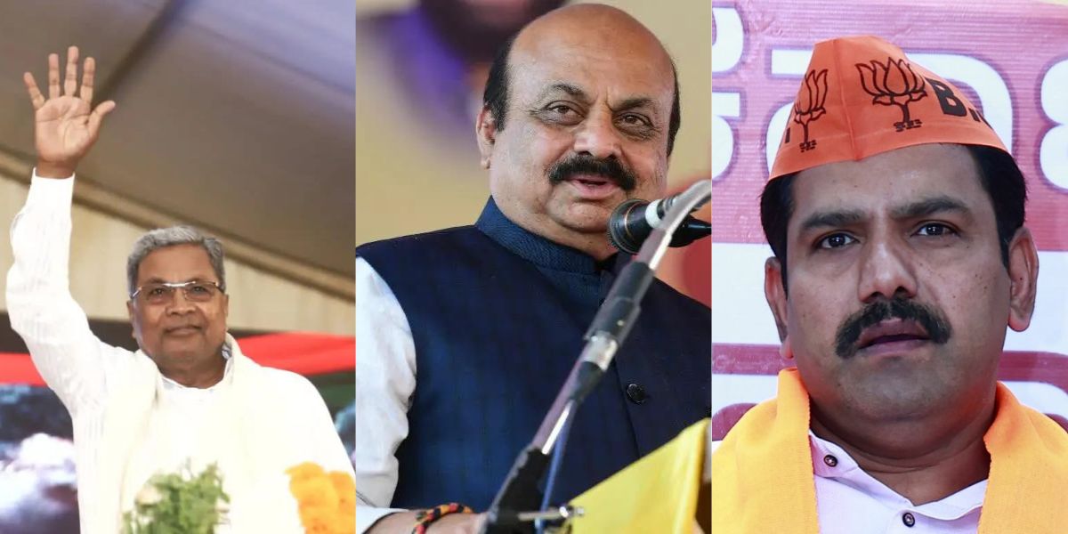 Siddaramaiah, Basavaraj Bommai, BY Vijayendra. Karnataka election nominations