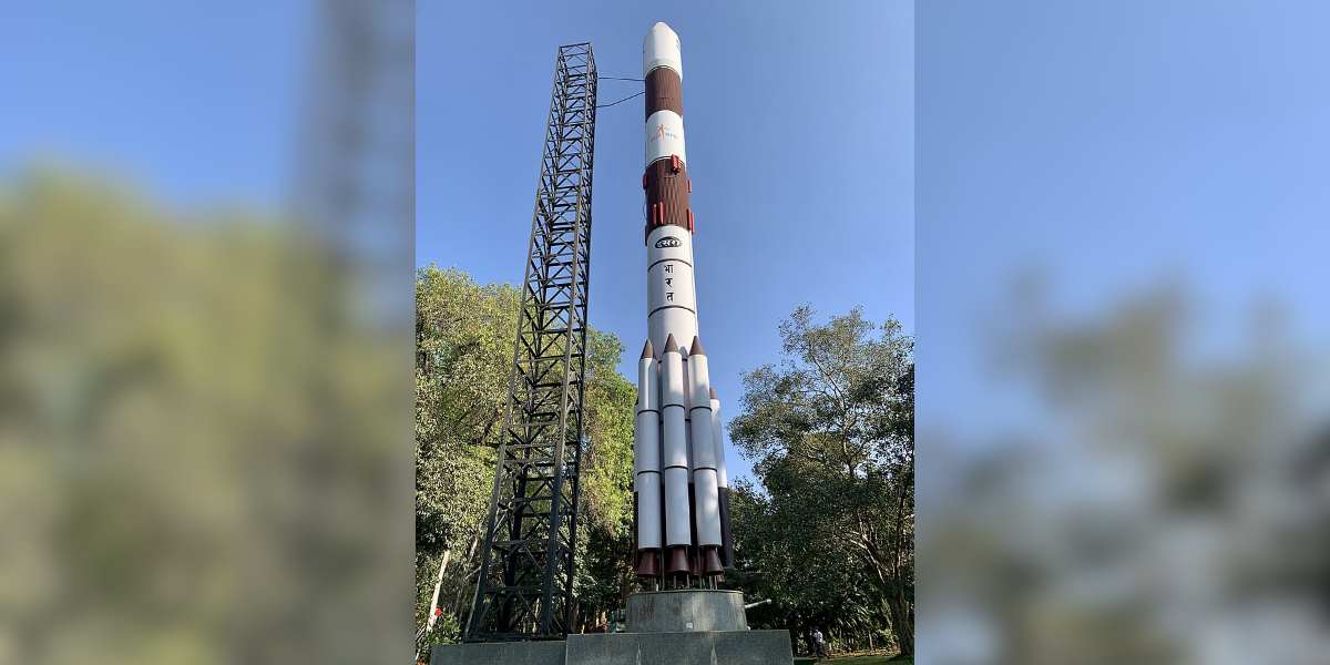 Two Singapore satellites will be launched on board a polar satellite launch vehicle (PSLV) on 22 April. (Wikimedia Commons)