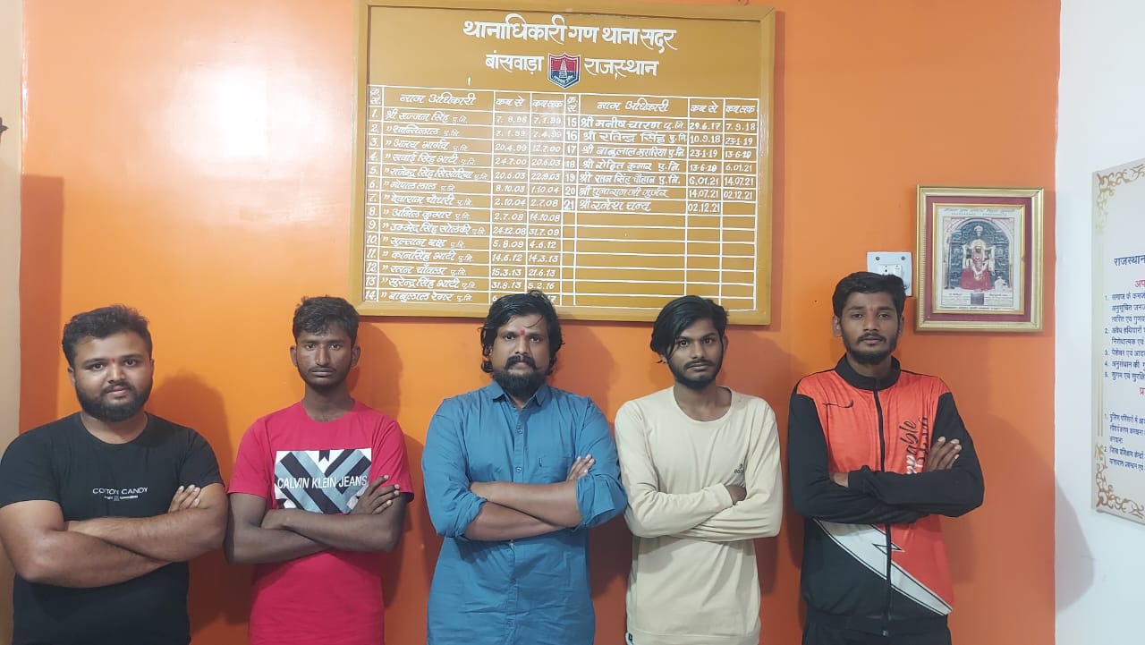 WhatsApp Image 2023-04-05 at 8.43.22 PM Puneeth Kerehalli and his four associates were arrested in Rajasthan. (Supplied)