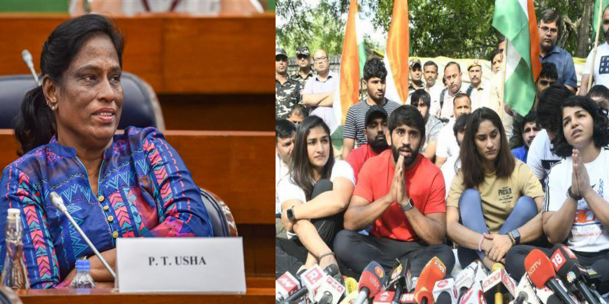Wrestlers responds to PT Usha’s indiscipline and tarnishing country’s image remarks Wrestlers responds to PT Usha's indiscipline and tarnishing country's image remarks