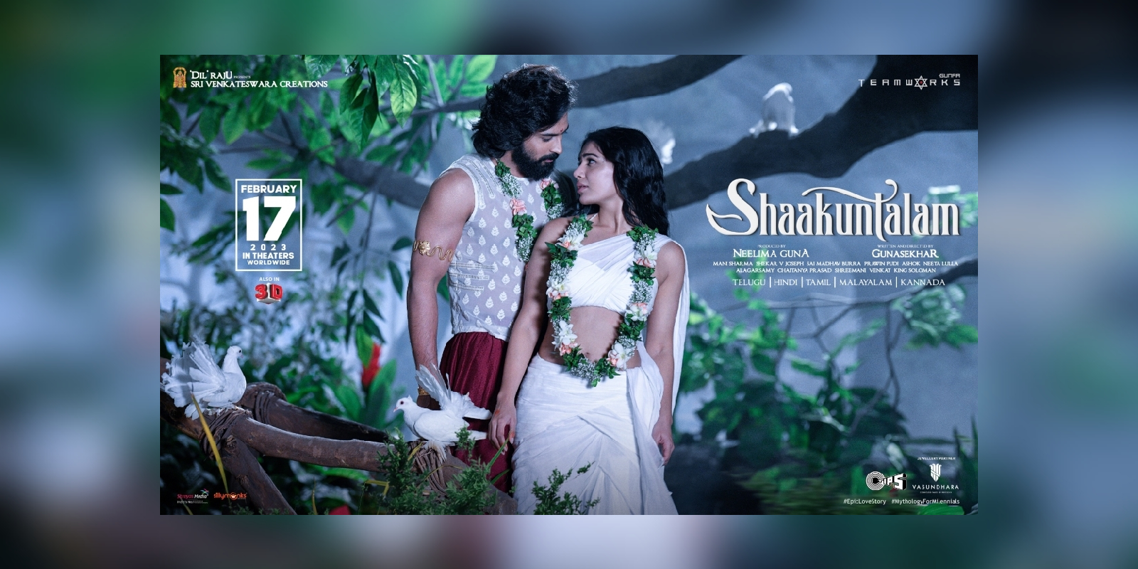 samantha shaakuntalam poster